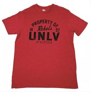 UNLV ATHLETICS REBELS University Las Vegas Nevada t-shirt Men's Large